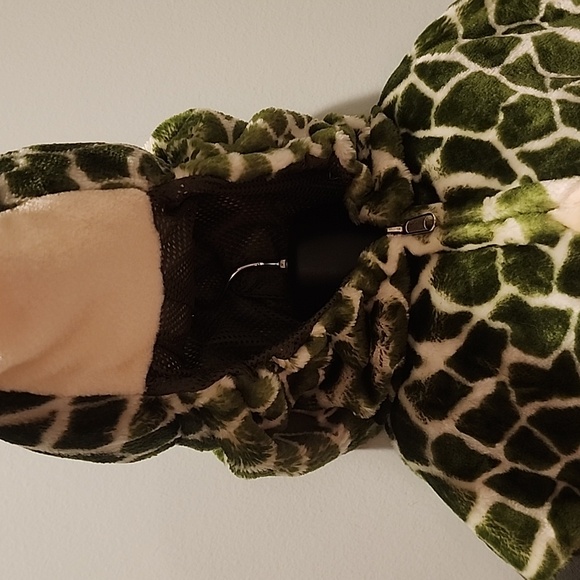 Snake Lizard Reptile Green Kids Halloween Onsie Hoodie Costume Size XL 7 - 8 - Picture 5 of 15